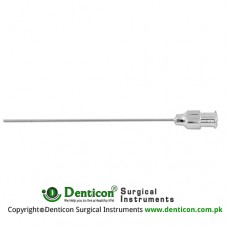 Menghini Liver Puncture Needle For Blind Lever Puncture - With Stopping Needle Stainless Steel, Needle Size Ø 1.4 x 70 mm